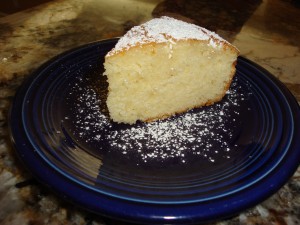 Lemon Cake slice