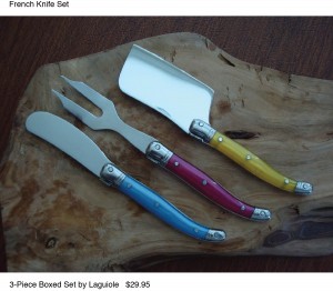 laguiole french knife set $29.95