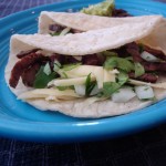 carne asada street tacos