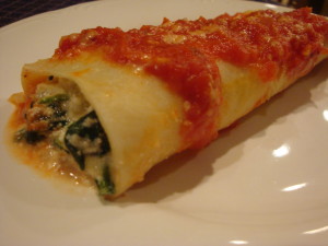 Homemade Cannelloni