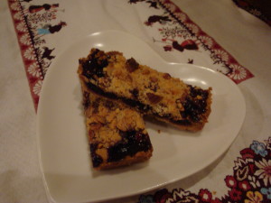 Savory and Sweet Crumble Bars