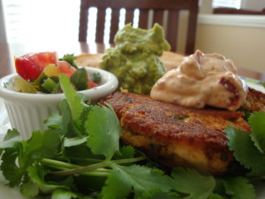 Yucatan Fish Cakes Meal