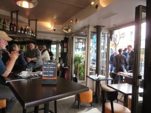 Montmartre locals cafe