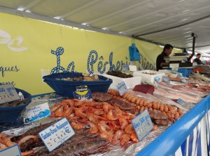fresh fish, farmer's market