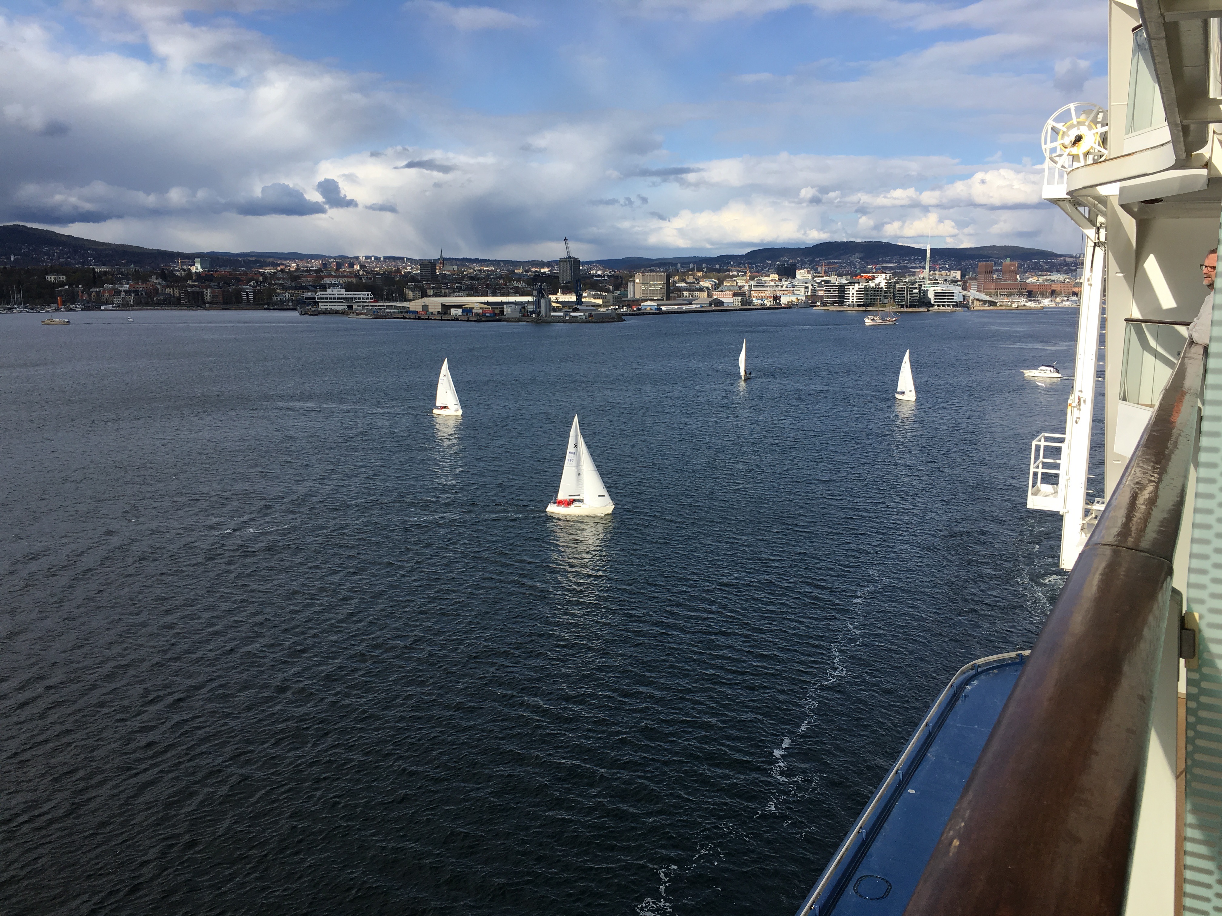 Oslo Harbor sailing